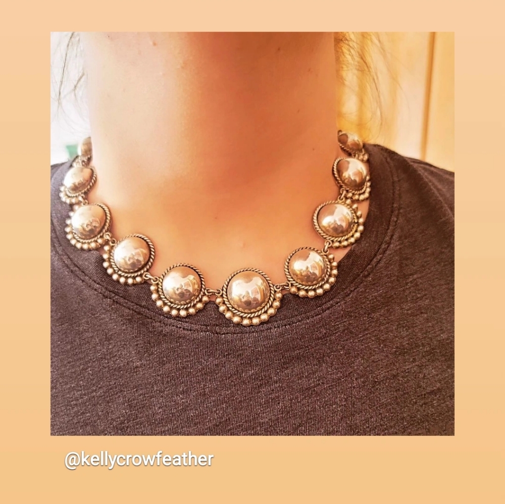 Taxco Sterling Silver Vintage Necklace